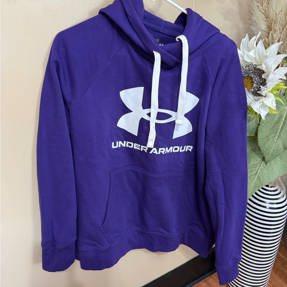Under Armour Violet Sweatshirt with White Accents